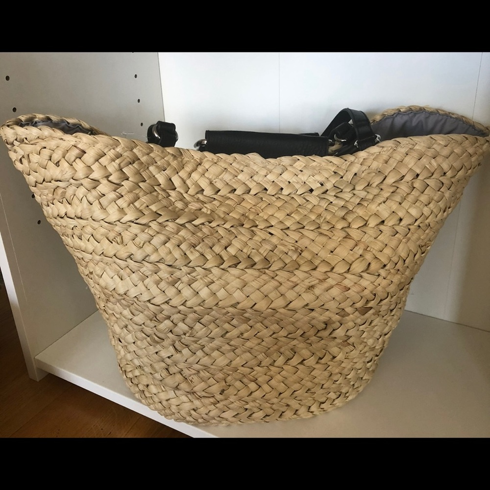 INC Straw Purse